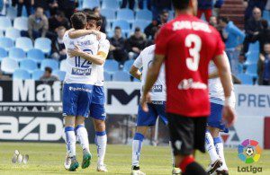 Lee más sobre el artículo Dos goles de Dorca devuelve al Real Zaragoza a su sitio